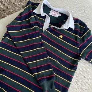 Brooks Brothers striped polo
